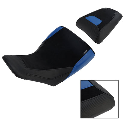 Kit di ammortizzatori Raider anteriori e posteriori per Suzuki V-Strom DL1050, colore blu, 2023-2025.