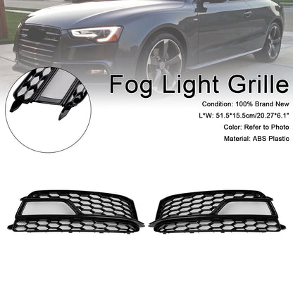 Griglia fendinebbia anteriore nera AUDI A5 S-Line S5 2013-2016