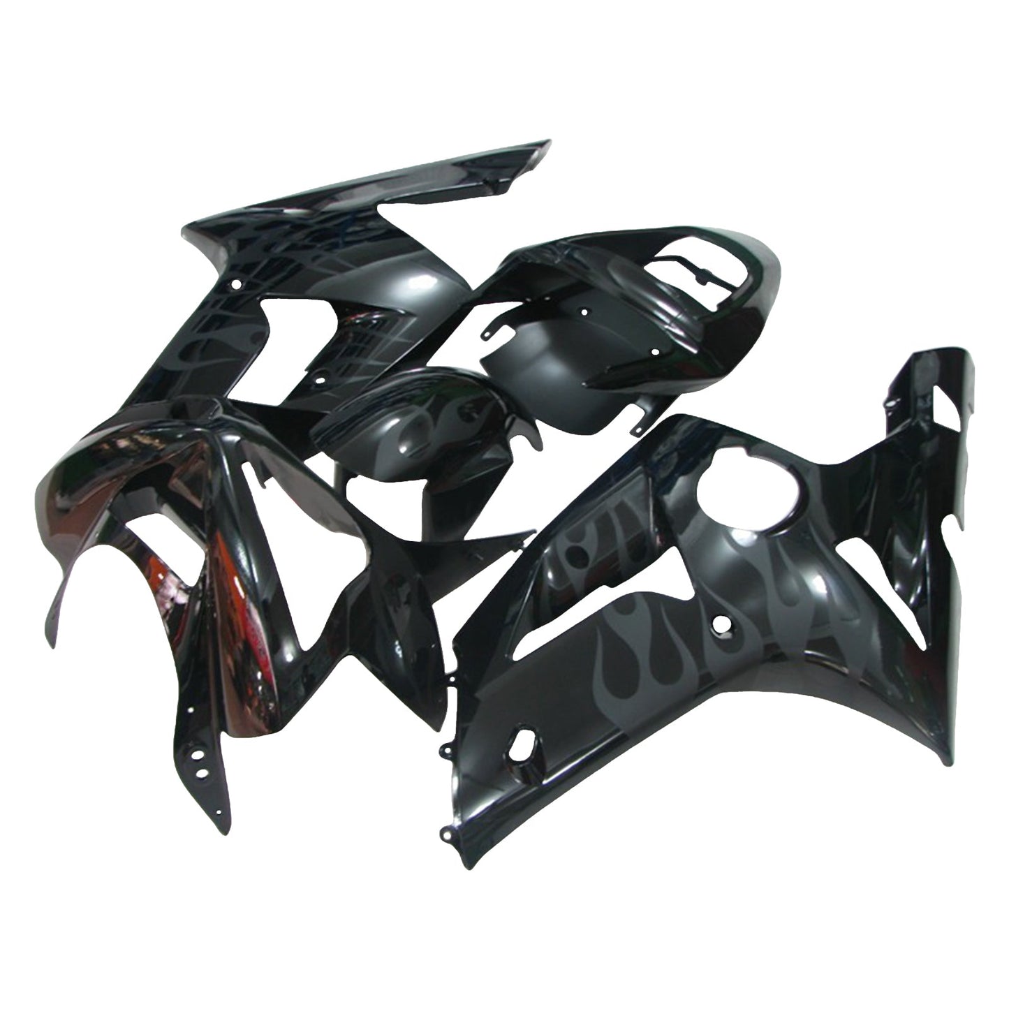 Kit carenatura iniezione in plastica ABS adatto per Kawasaki ZX6R 636 2003-2004