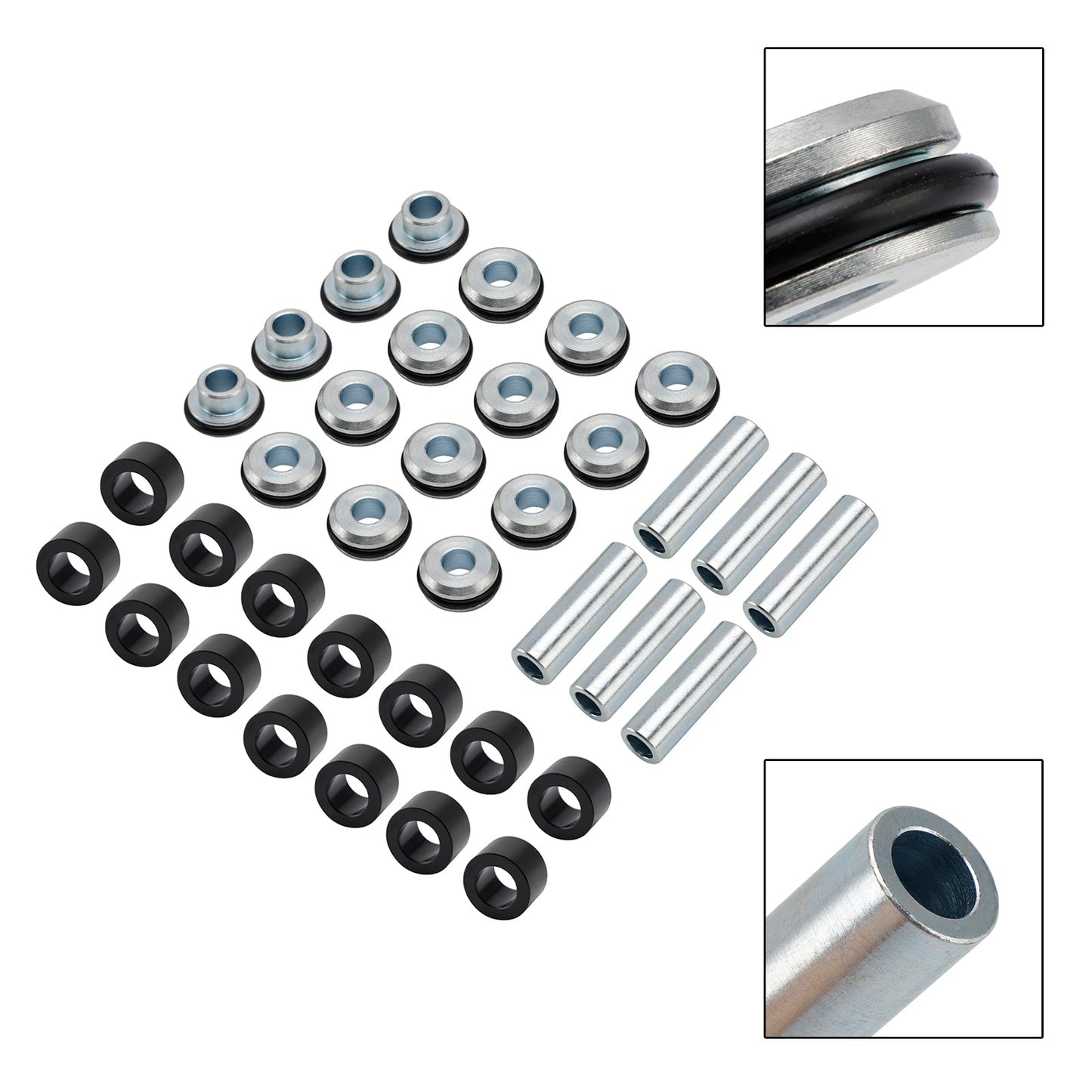 5452233 Set kit boccole braccio oscillante per Polaris Rzr Xp 4 1000 2014-2023 2022 2021