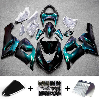 Kit carenatura iniezione in plastica ABS adatto per Kawasaki ZX6R 636 2005-2006