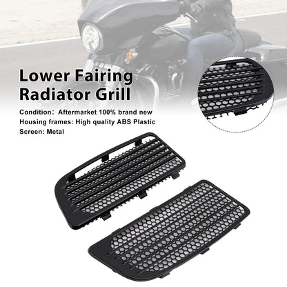 Griglia radiatore carenatura inferiore adatta per Road Glide King FLHR Special FLTRXS