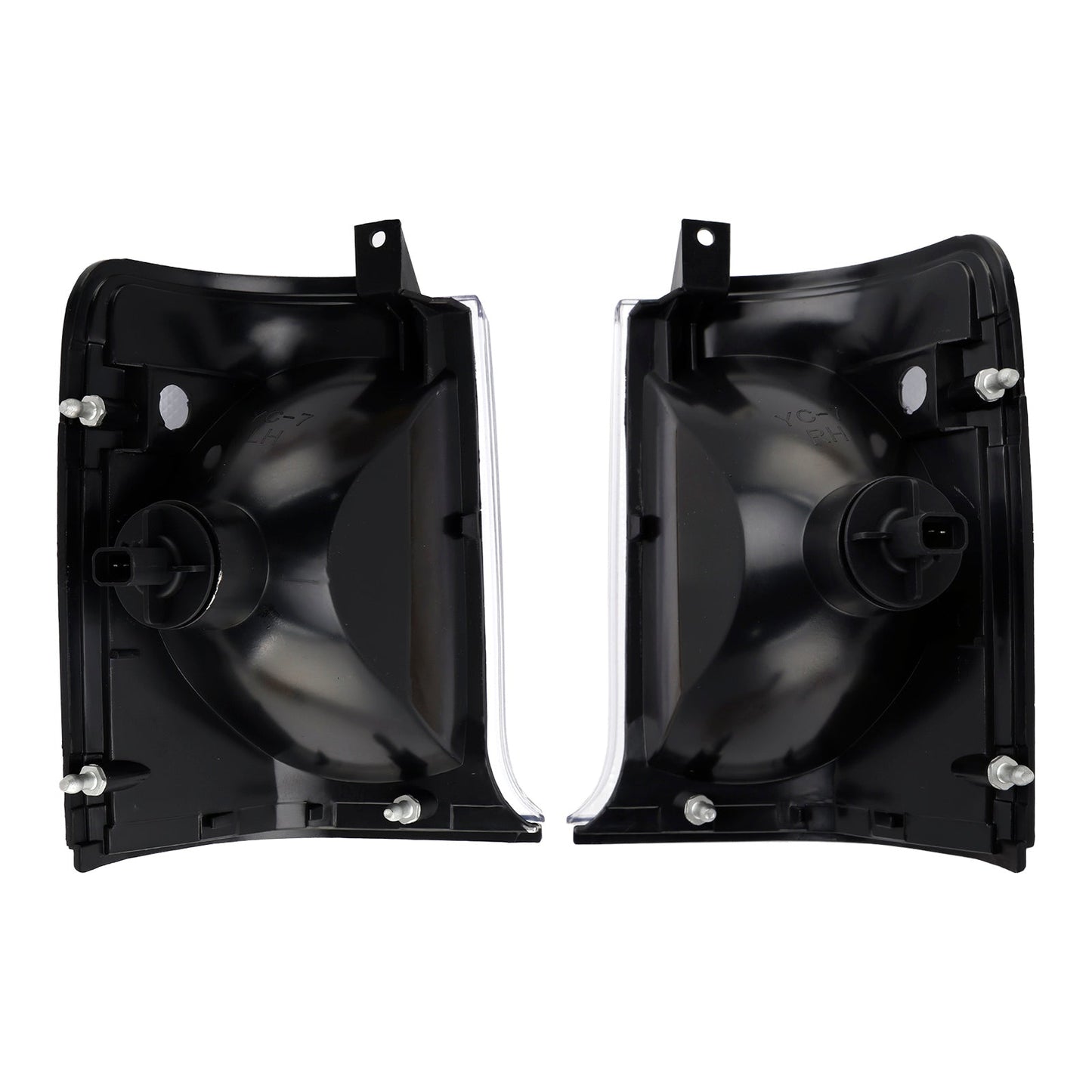 Coppia di indicatori di direzione anteriori L/HN/S per Land Rover Discovery 2, 1999-2002.