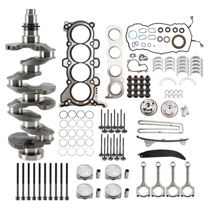 Kit di revisione e ricostruzione del motore Hyundai Kia G4NG 2.0L con fasatura delle bielle dell'albero motore
