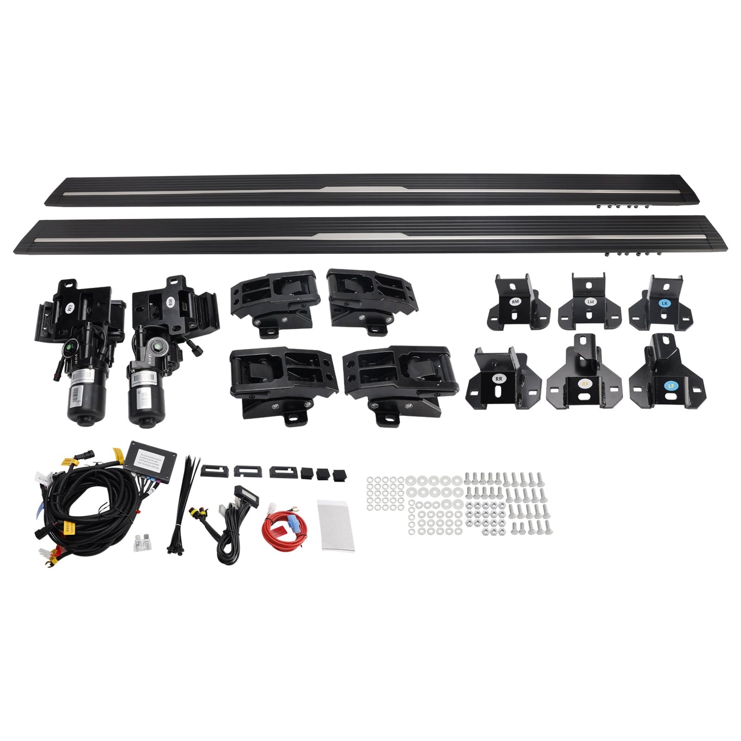 Pedane elettriche per Ford Ranger T7/T8 2021 con luci LED per gradini per camion
