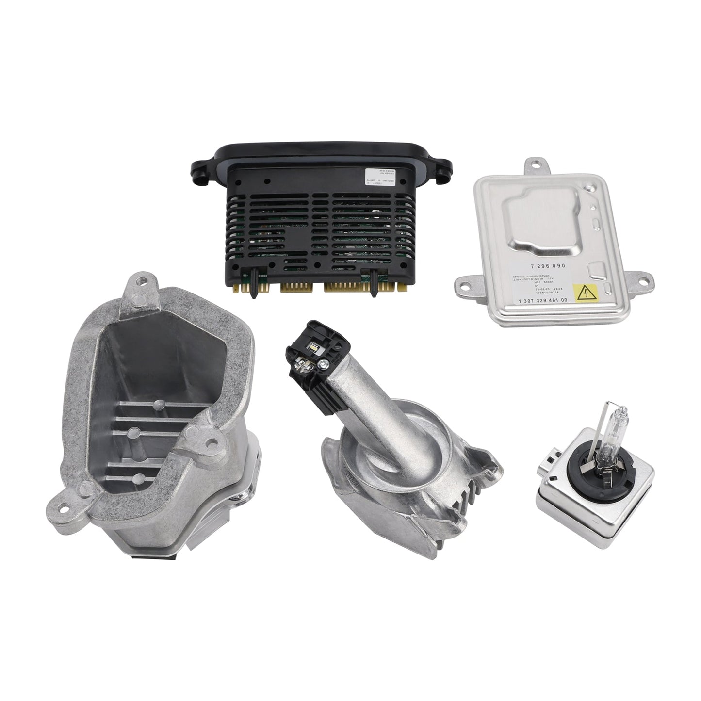 Modulo di alimentazione LED AHL sinistro + destro da 12 pezzi per BMW Serie 5 F10 F11 F07