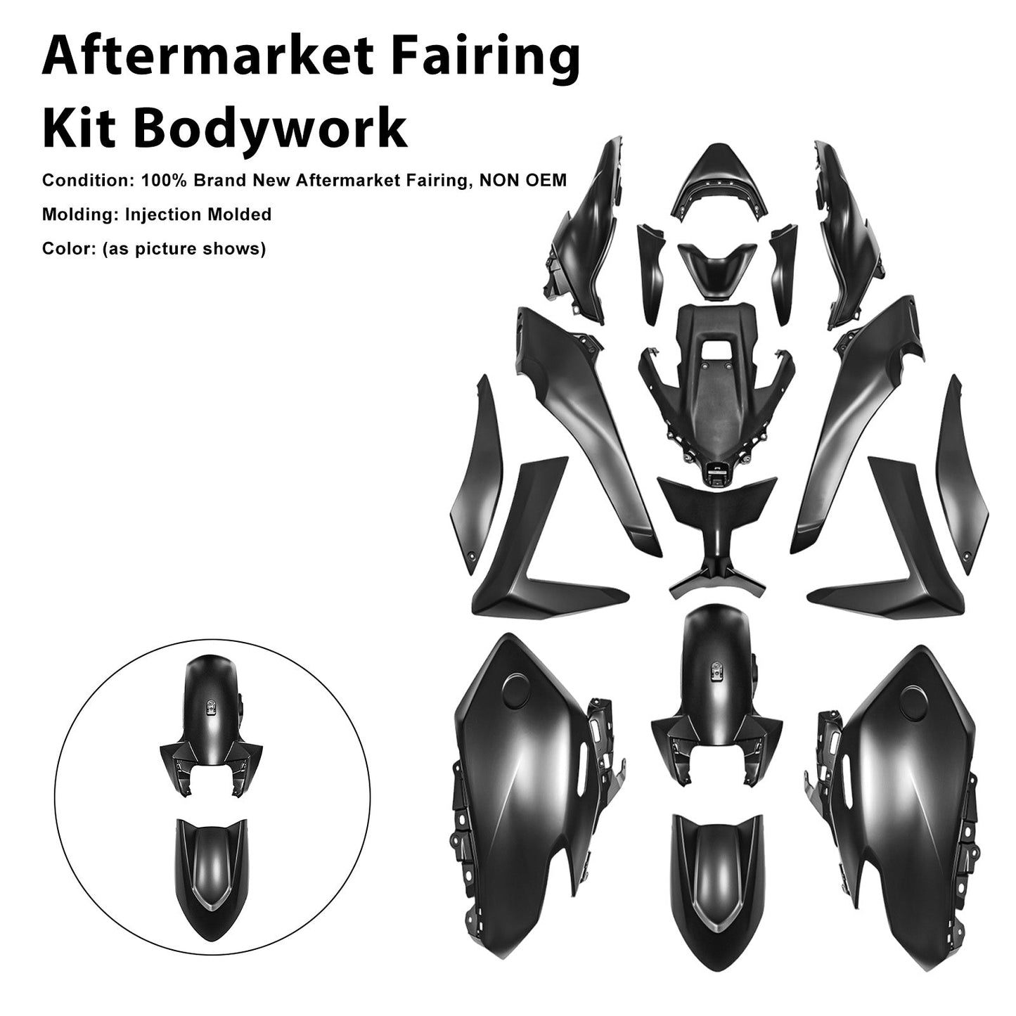 Kit di carene iniettate per Yamaha TMAX560 2025-2026