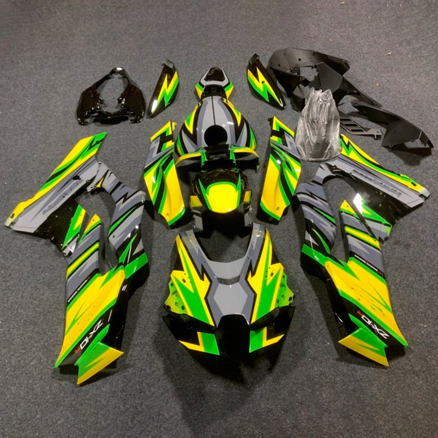 Kit carenatura iniezione ABS adatto per Kawasaki ZX-10R ZX-10RR 2021-2025