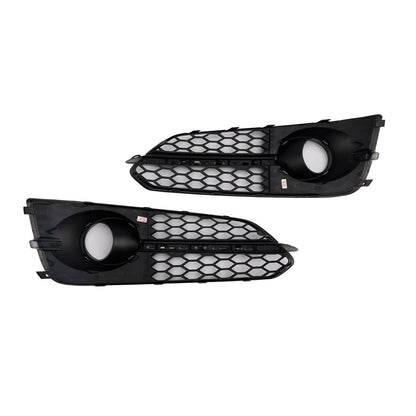 Griglia fendinebbia anteriore nera Audi A8 S8 2015-2017, 2 pezzi
