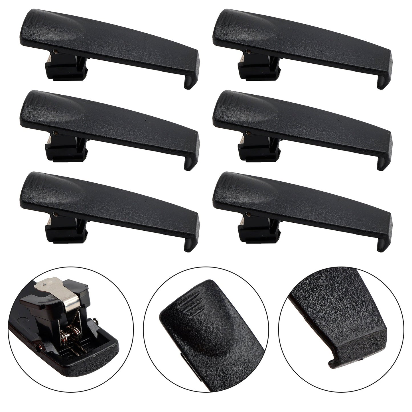 1/5PCS Radio SL1M Clip da cintura per Sepura STP8000 STP8038 STP8035 STP8040 Clip posteriore