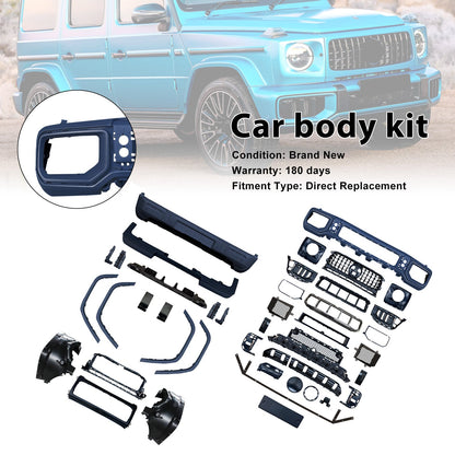 Kit carrozzeria e paraurti in stile AMG per Mercedes Benz W464 (modelli 2019-2023), compatibile con modelli W465 e G63 (modelli 2013-2023).