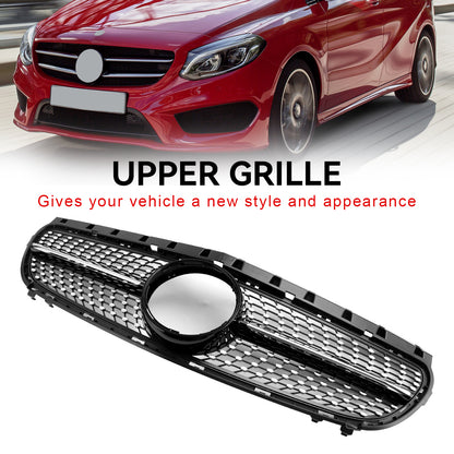 Per Mercedes Benz Classe B W246 Facelift 2015-2018 Griglia per paraurti anteriore