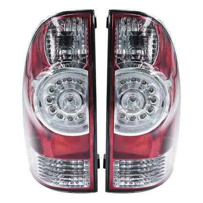 Fanali posteriori a LED, luce freno 8156004150 8155004160 per Toyota Tacoma 2005-2015, colore rosso