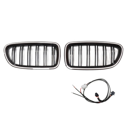 11.2009-02.2017 BMW Serie 5 F11 Touring Rene Paraurti Griglia Griglia Nero Lucido 51137203649 51137203203
