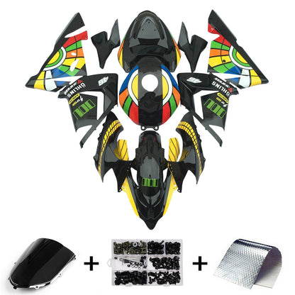 Kit carenatura iniezione in plastica ABS adatto per Kawasaki ZX10R 2004-2005