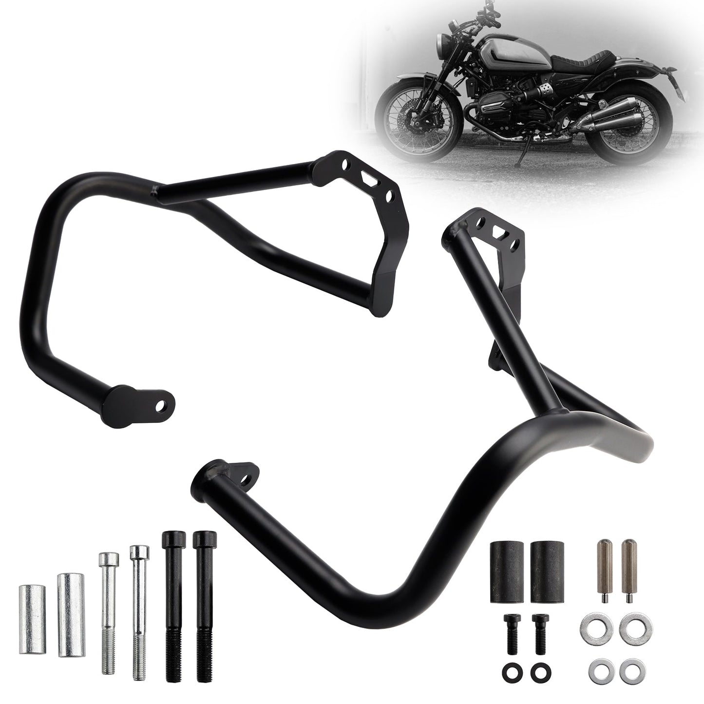 Barra di protezione motore per BMW R12 R12S R12GS Ninet 2024-2025, protezione paraurti
