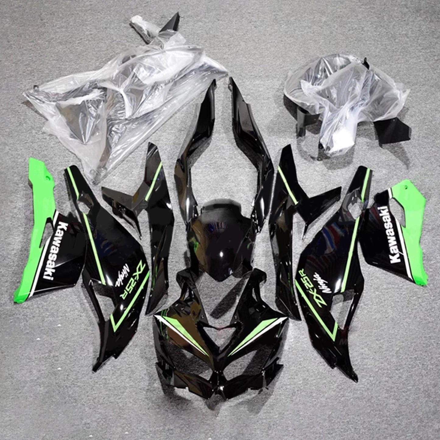 Kit carenatura iniezione Kawasaki Ninja ZX-25R ZX-4R ZX-4RR 2019-2024