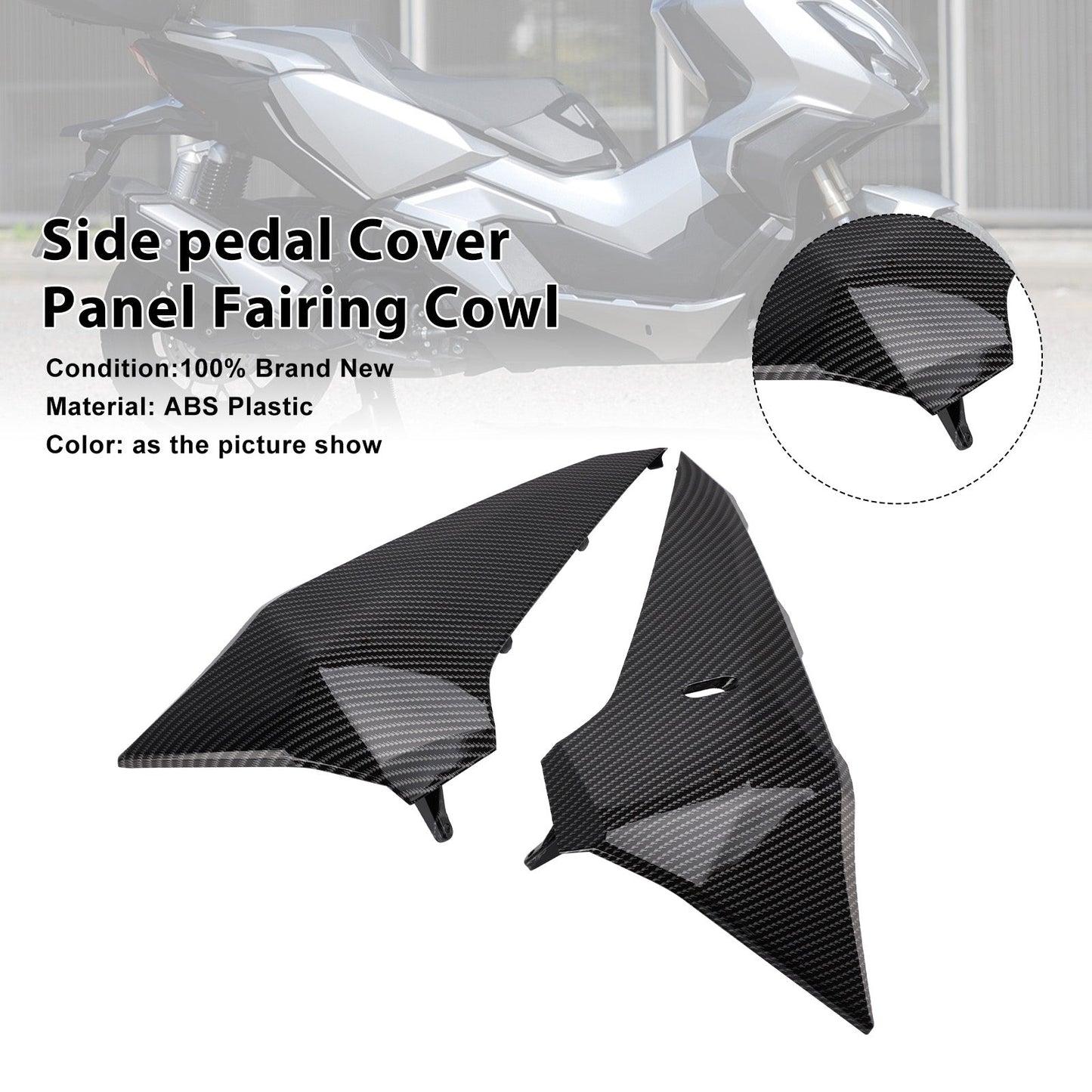 Carenatura del pannello di copertura del pedale laterale Honda ADV 350 2022-2025