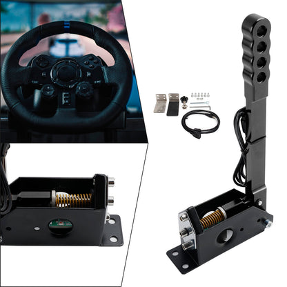 Freno a mano da corsa Sim USB per PC 14 bit con morsetto per Assetto per G27/G29/T300/T500