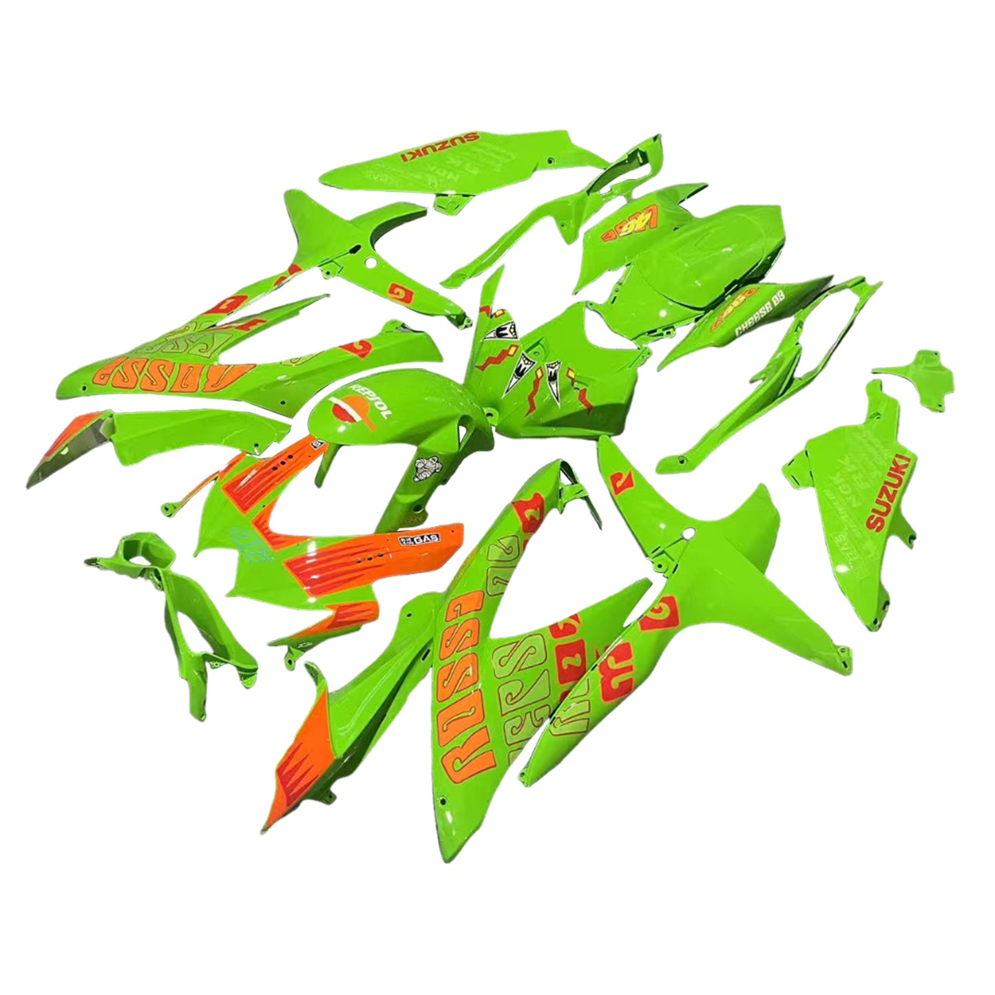 Kit carenatura ABS di plastica per Suzuki GSXR 600/750 2008-2010 K8