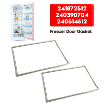 Confezione da 2 guarnizioni per porta congelatore 241872512 per Electrolux 240390704 240514612 1379488