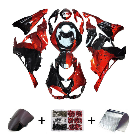 Kit carenatura iniezione in plastica ABS adatto per Kawasaki ZX-6R 2024-2026