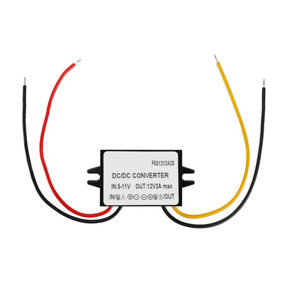 Convertitore regolatore di alimentazione per auto DC-DC 6V-12V 2A 24W Step Up impermeabile