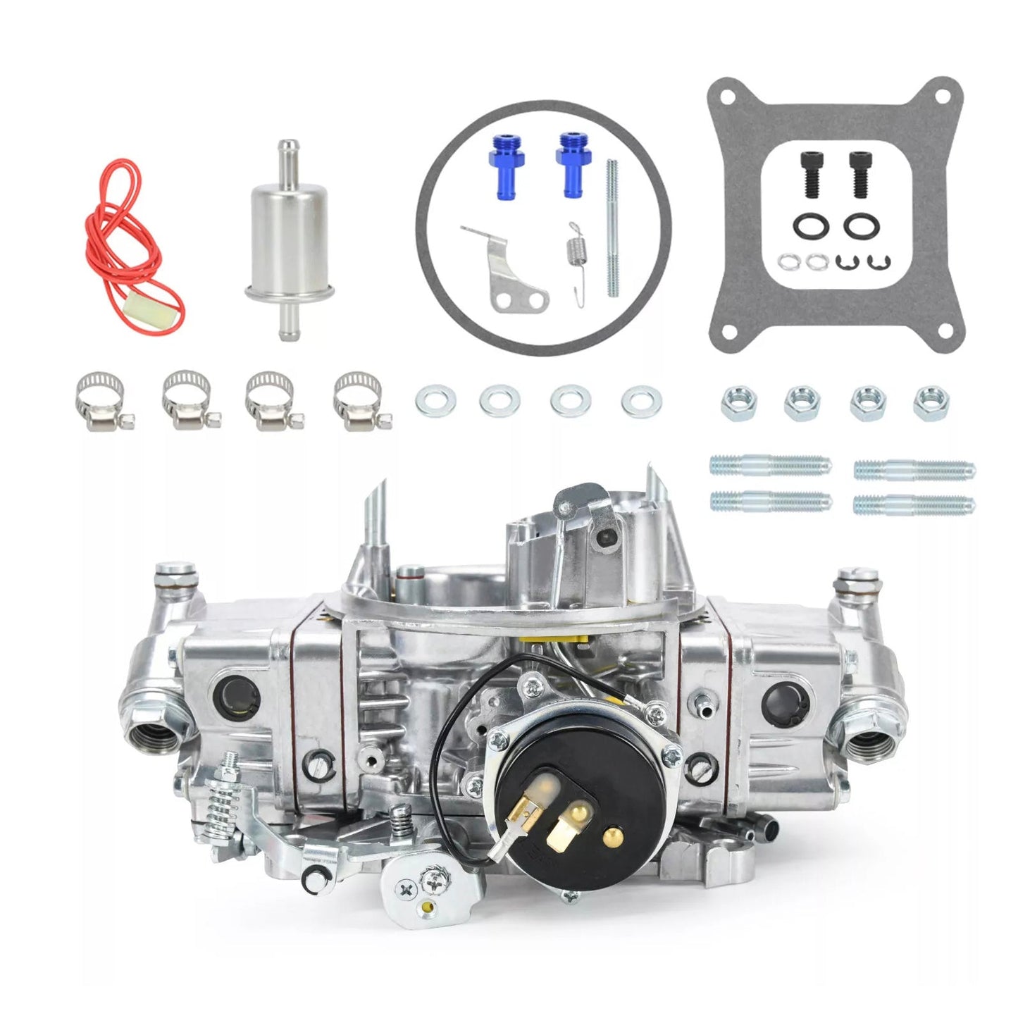 Carburatore BR-67213 a 4 corpi, 750 CFM, doppia pompa, con starter elettronico