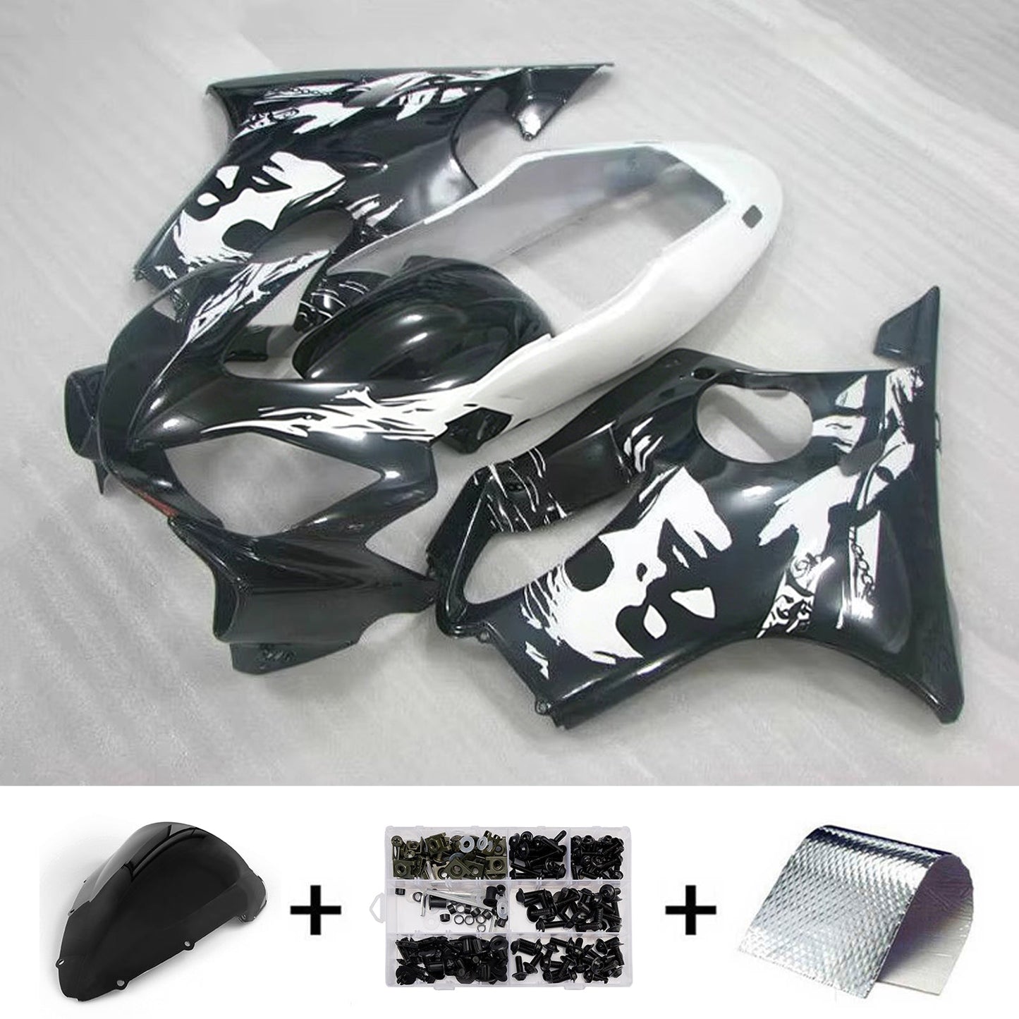 Kit di carene in plastica ABS stampate a iniezione per Honda CBR600 F4i 2004-2007