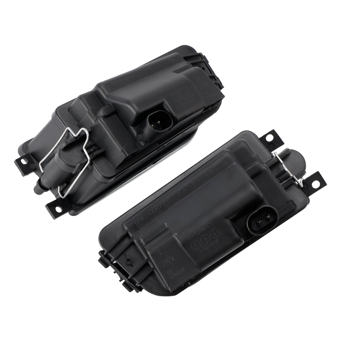 Coppia di alloggiamenti per fari fendinebbia paraurti anteriore per BMW E39 Serie 5 1995-1998