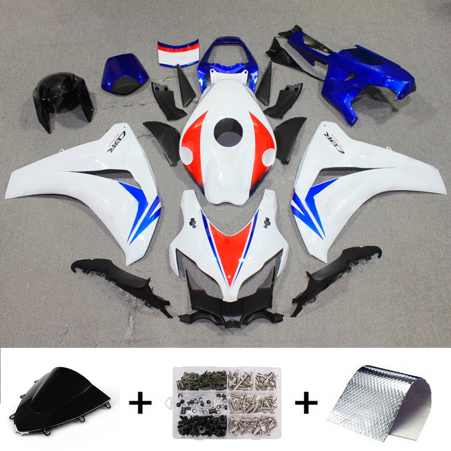 Kit di carene in plastica ABS stampate a iniezione per Honda CBR1000RR 2008-2011