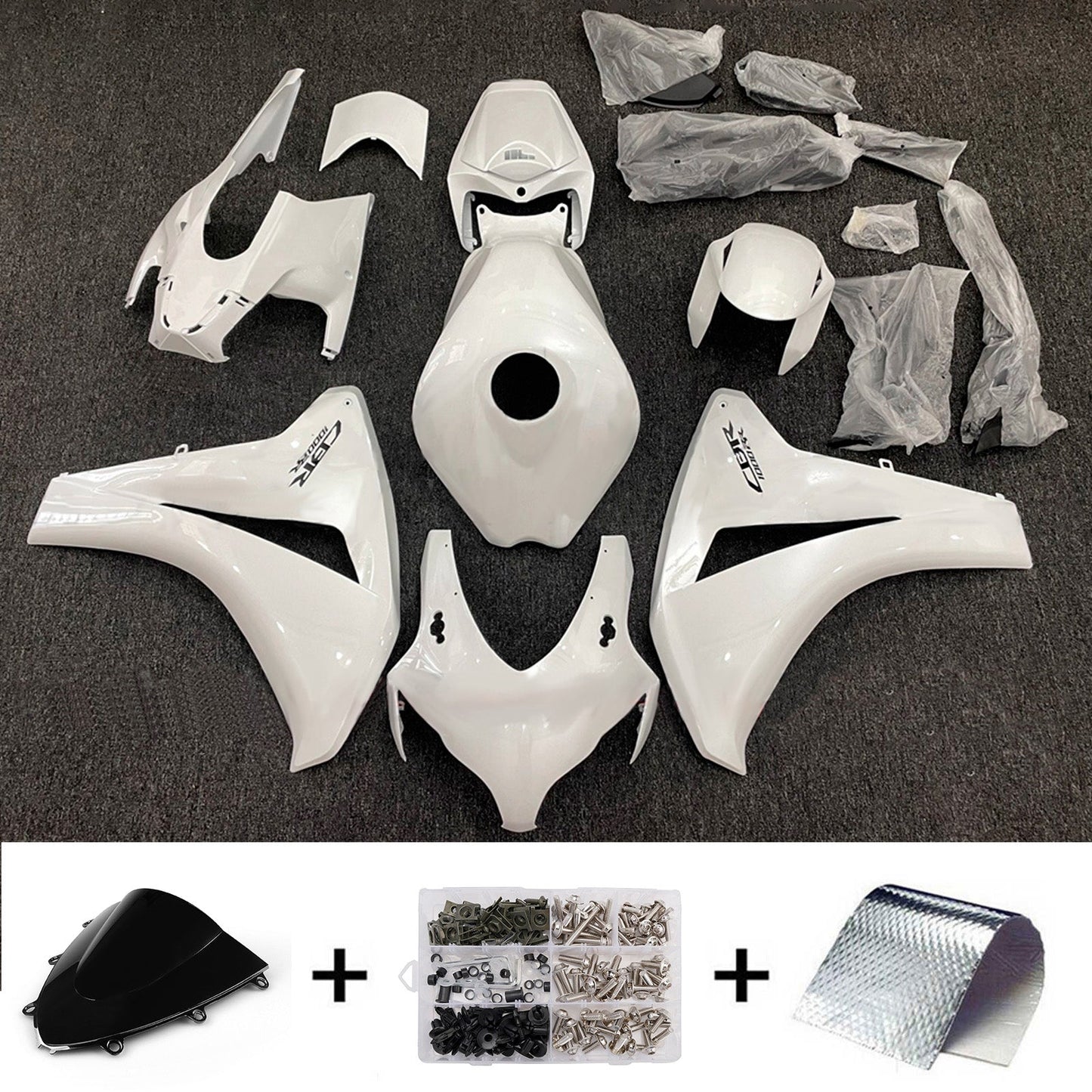 Kit di carene in plastica ABS stampate a iniezione per Honda CBR1000RR 2008-2011
