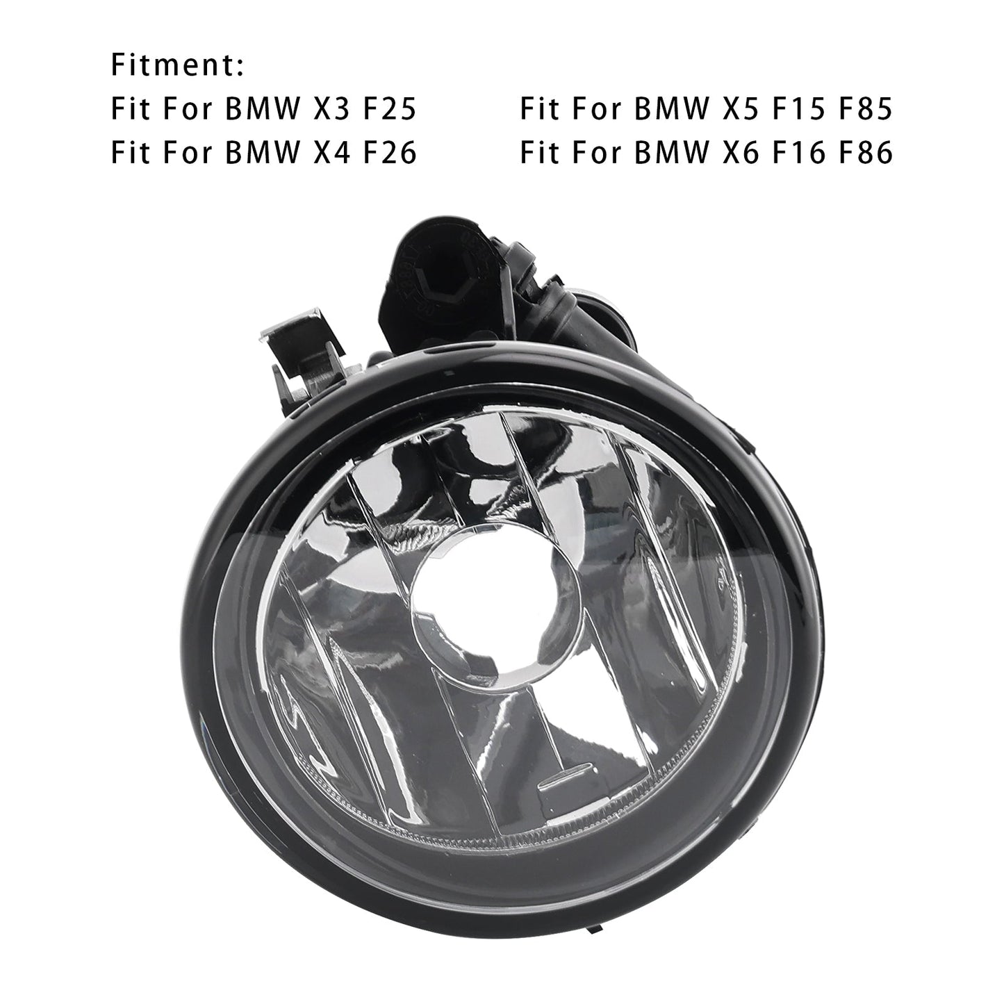 1 pz. Fari fendinebbia anteriori destri senza lampadine per BMW X3 X4 X5 X6 63177238788