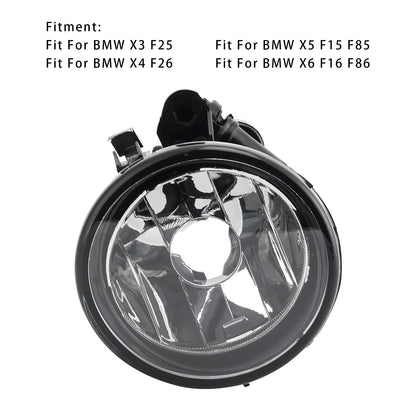 1 pz. Fari fendinebbia anteriori destri senza lampadine per BMW X3 X4 X5 X6 63177238788