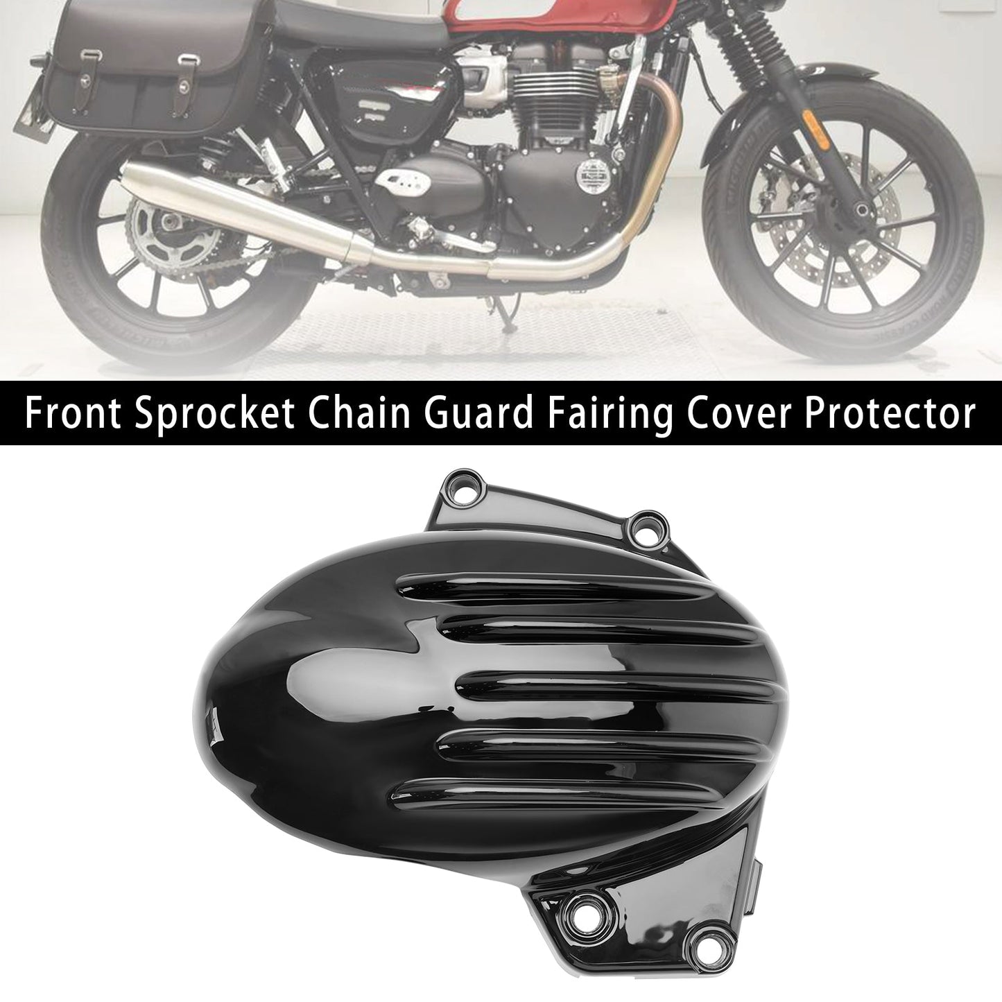 Copertura carenatura protezione catena pignone anteriore Speed Twin 900 2023-2024