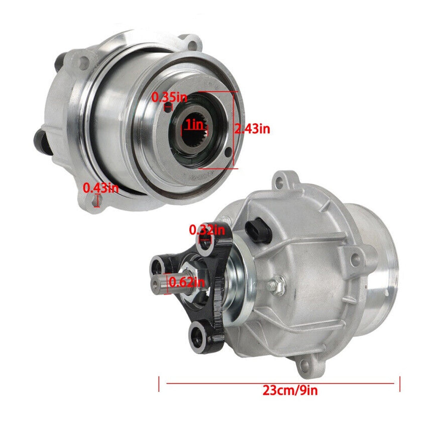 2005-2009 Hyundai Santa FE CM 2.2L Accoppiatore viscoso differenziale posteriore 47800-39300