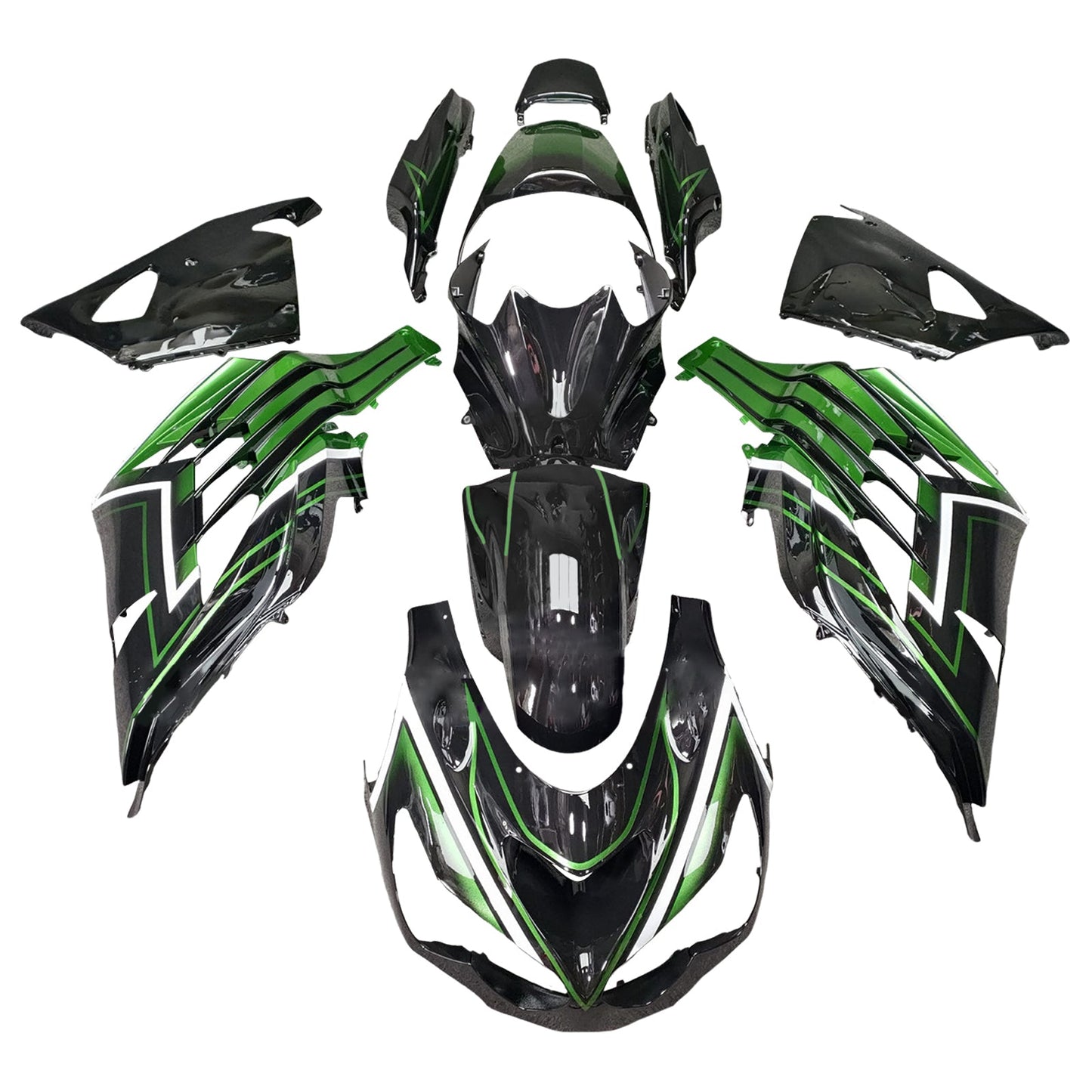 Kit carenatura iniezione adatto per Kawasaki ZX14R ZZR1400 2012-2025