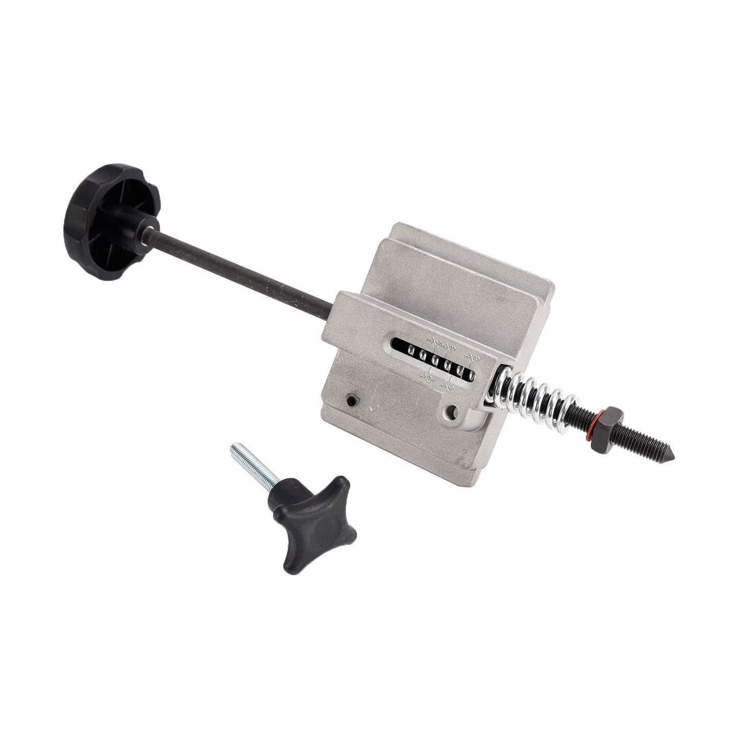 Gruppo tenditore ruota superiore sega a nastro da 14" con cerniera in ferro per Delta/Powermatic
