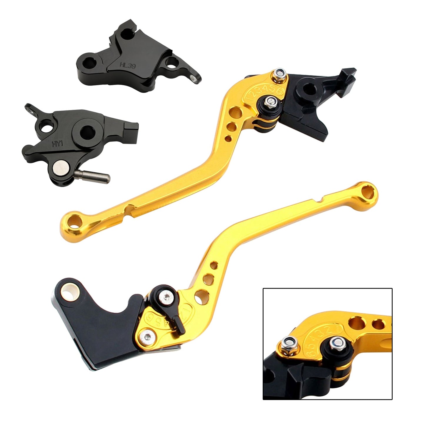 Leva frizione freno lunga adatta per CFMOTO 700CL-X Heritage 2021-2024