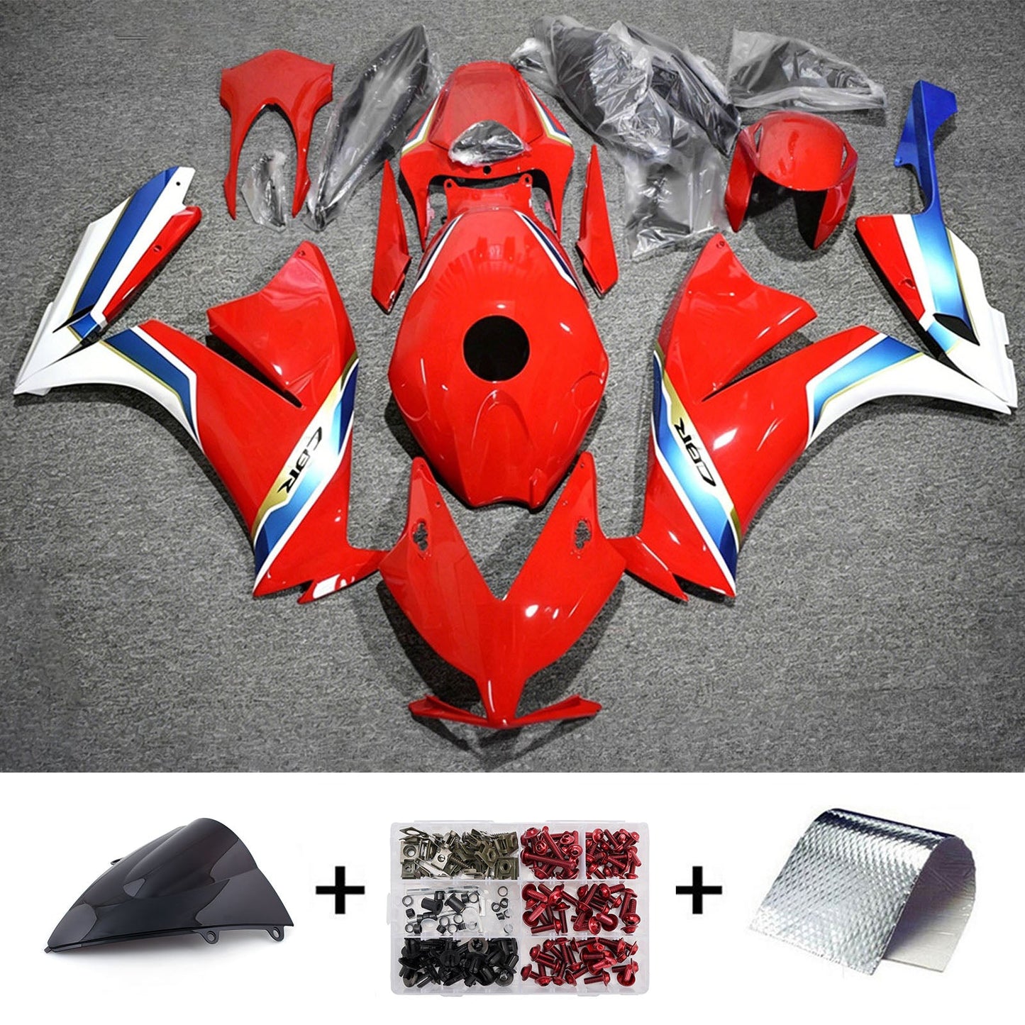 Kit di carene in plastica ABS stampate a iniezione per Honda CBR1000RR 2012-2016