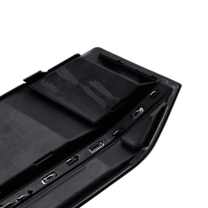 Griglia fendinebbia paraurti anteriore cromata nera (2 pezzi) per Audi A4 B9 S4 2016-2019 (2 pezzi)