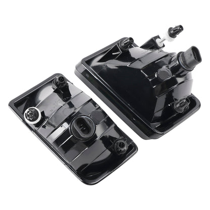 Coppia di fari fendinebbia anteriori con lampadine per Chevy Silverado 2007-2013, lenti fumé