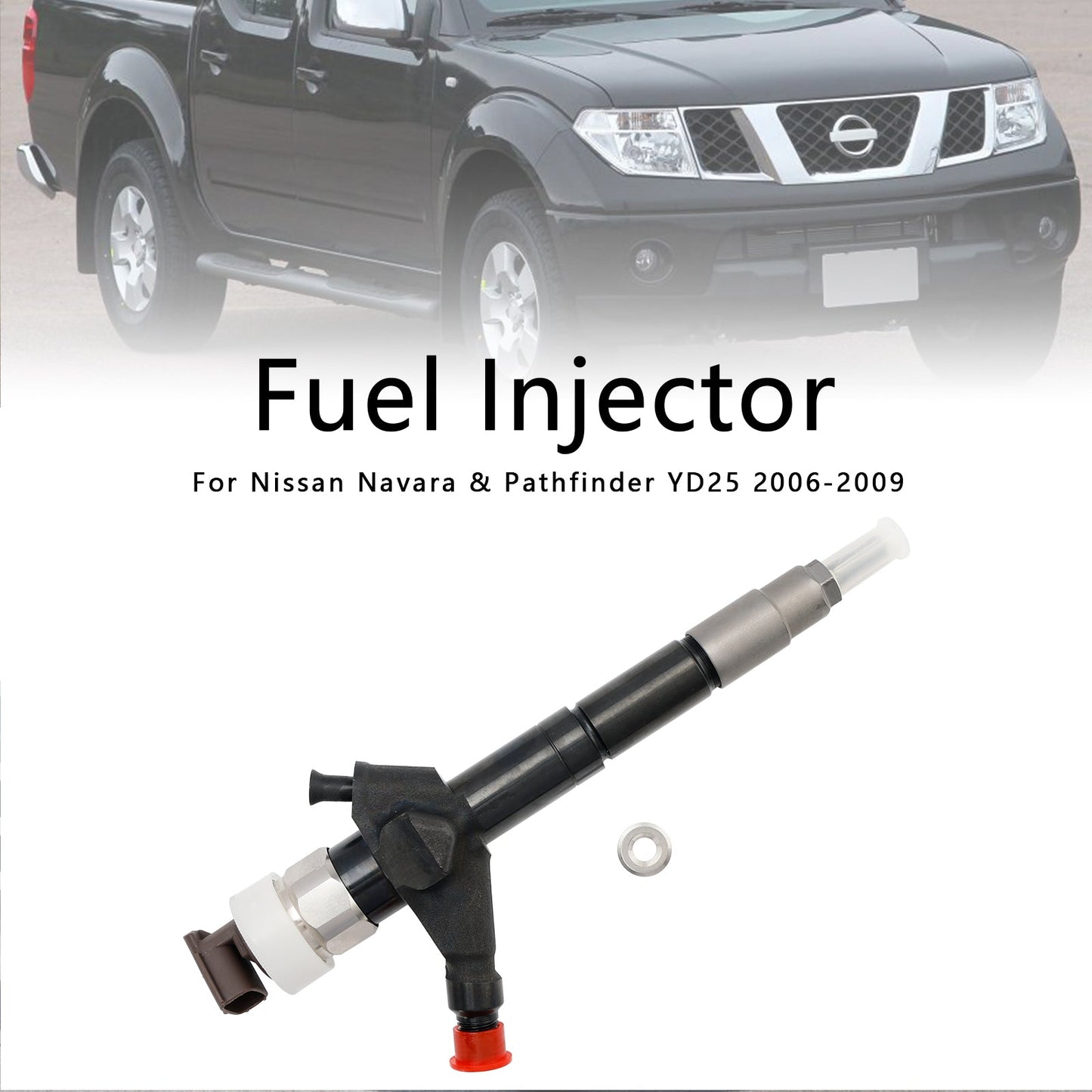 1 pz Iniettore carburante 095000-6250 Adatto Nissan Navara D22 D40 Diesel 16600-EB70A