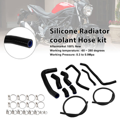Tubo flessibile del liquido di raffreddamento del radiatore in silicone Suzuki SV 650 SV650 2016-2025