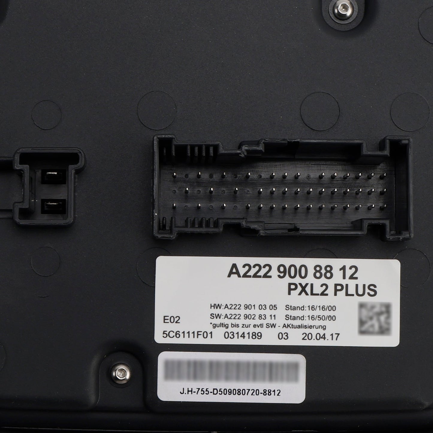 Modulo di controllo della zavorra dei fari Mercedes Benz W222/W213/W238 del 2017 A2229008812