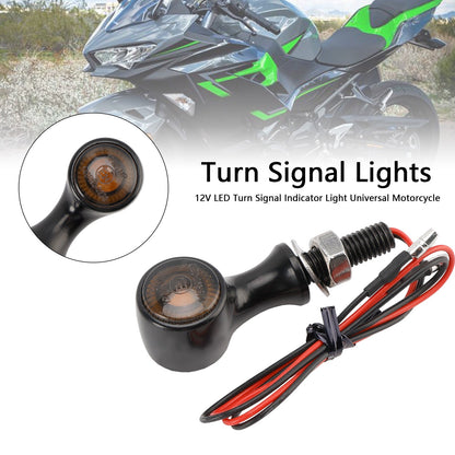 Indicatore di direzione a LED da 12 V, 8 mm, universale per moto Suzuki