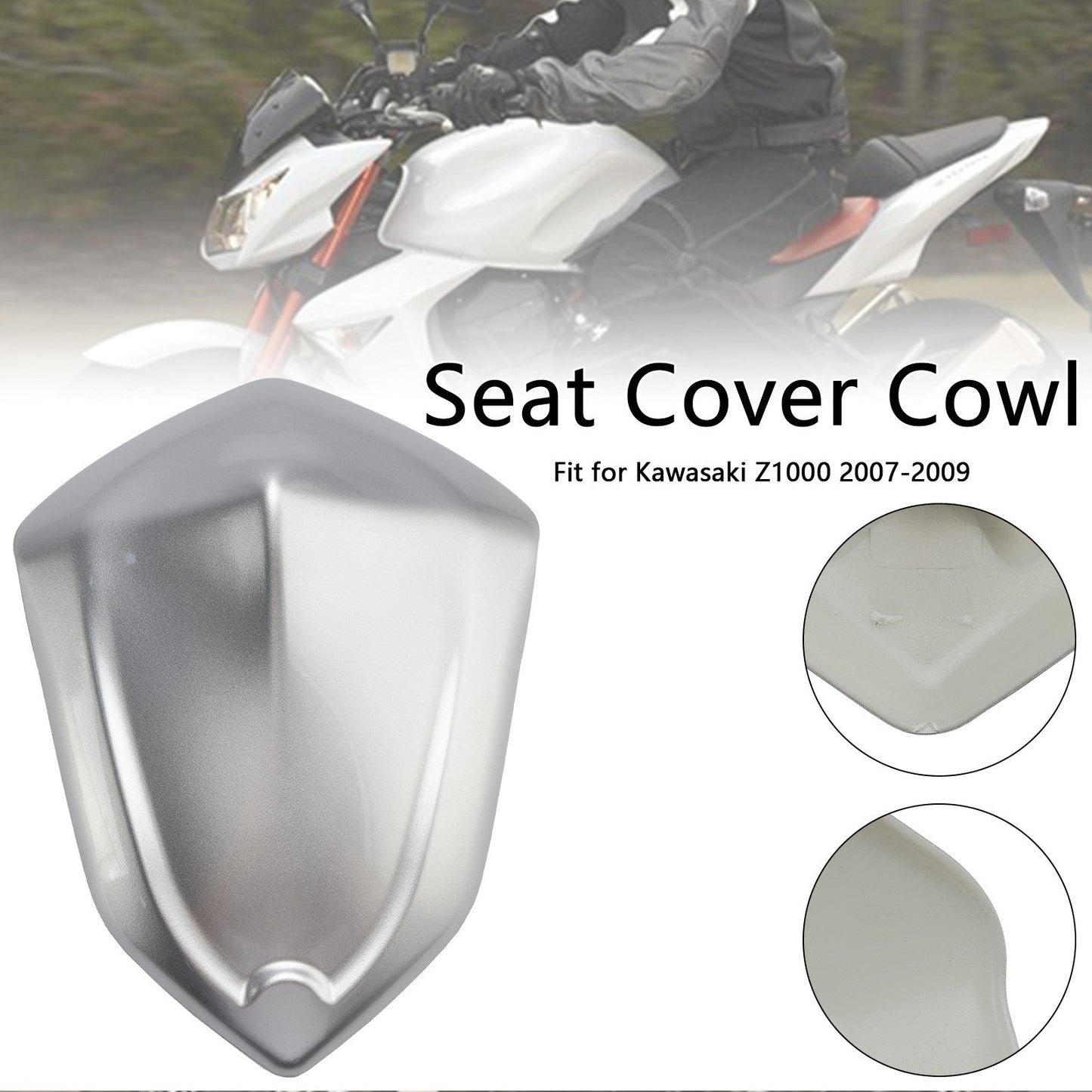 Copertura carenatura posteriore sedile posteriore Kawasaki Z1000 2007-2009