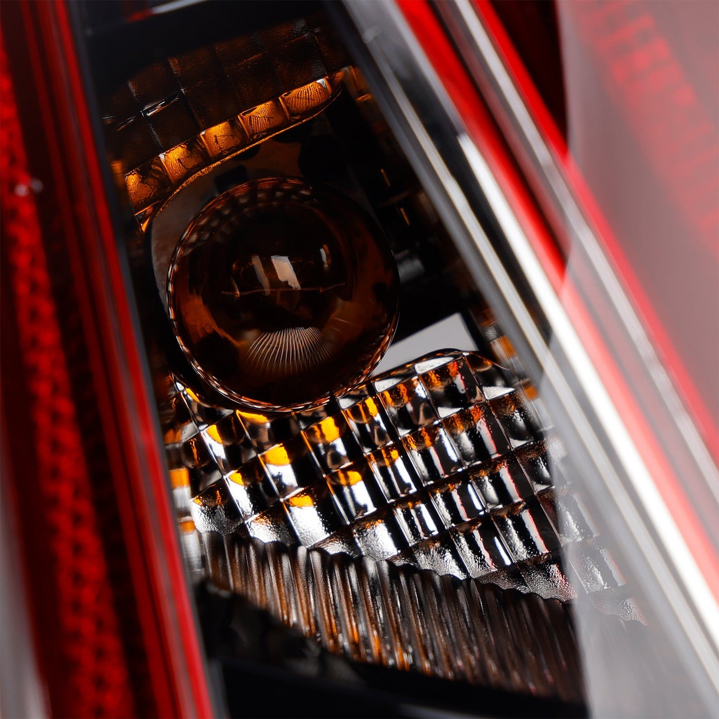 Fanali posteriori a LED sinistro e destro per Peugeot 208 (modelli restyling, 2015-2019).