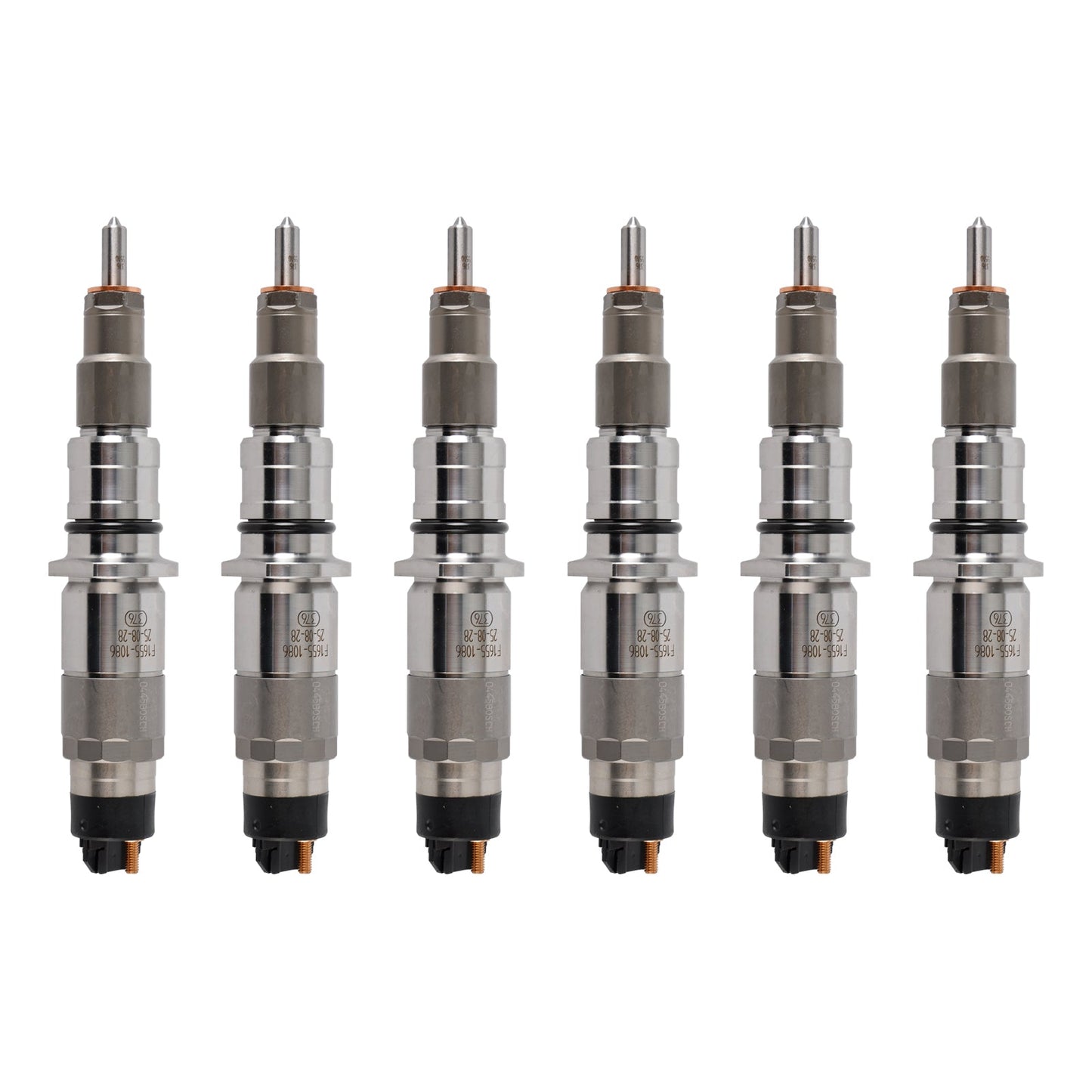 6 pezzi iniettori di carburante per motore Komatsu PC200-8 Cummins QSB6.7 0445120231 5263262