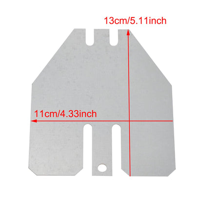 WE49X22606 Piastra di copertura dello scarico dell'asciugatrice